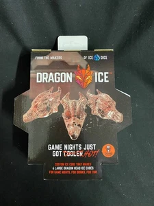 Dragon Head Ice Cube Tray - 6 Dragon Heads - by Spidermind NEW - Picture 1 of 2