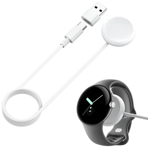 Magnetic Charging Charger Dock For Google Pixel Watch Charge w/ Type-C Adapter A - Photo 1 sur 11