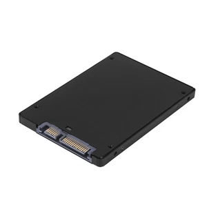 Metal MSATA To 2.5 III HDD SSD Converter Adapter With Aluminium Enclos NEW - Afbeelding 1 van 12