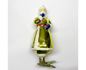 Adorno de árbol de Navidad de vidrio vintage Kokovanya URSS soviético - Imagen 1 de 9
