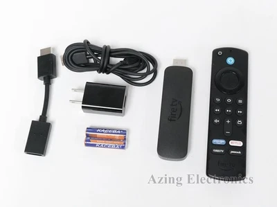 Amazon Fire TV Stick 4K HDR Streaming Media Player w / Alexa Remote  - Image 1 of 4
