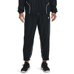 Herren Hose Under Armour Project Rock Woven Activewear Pants in Schwarz - Bild 1 von 3