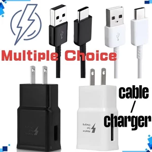 Universal Fast Wall Charger Plug Type C Charging USB Cable Cord For Samsung - Picture 1 of 18