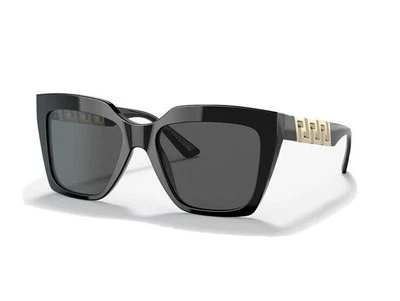 Gafas de sol Versace 0VE4418 GB1/87 56 mm para mujer marco negro, lentes gris oscuro, Foto 1 de 4