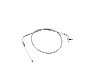 Cable de gas Stahlflex A abridor adecuado para Yamaha XVS 650 Drag Star extendido +15 cm - Imagen 1 de 1