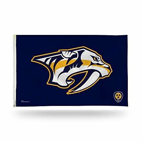 Rico Industries Nashville Predators Flag - 3 x 5 Foot Flag Cover