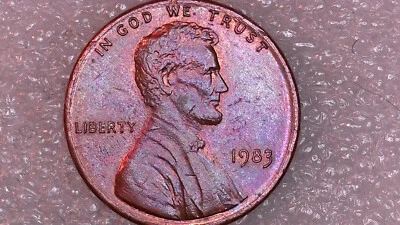 1983 Penny - Die Crack - Image 1 of 4