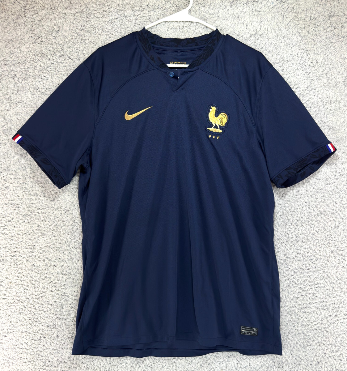 エレア製 バレーボール男子フランス代表 ホームユニフォーム XXL(中古品) エレア製 バレーボール男子フランス代表 よそ ホーム