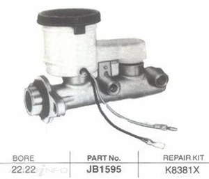 BRAKE MASTER CYLINDER FOR HOLDEN Jackaroo UBS52 1.84-7.85 2.2L DIESEL 4X4 4WD - Picture 1 of 1