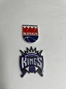 2 Sacramento Kings Vintage 90s NBA RUBBER Basketball FRIDGE MAGNETS Standings - Picture 1 of 10