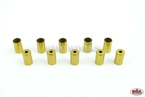 Dia-Compe Brake Cable End Ferrules Gold - 5 Pairs Bulk Buy - Old School BMX - Picture 1 of 2