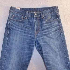 J Crew Jeans 32x30 Mens Kaihara Japanese Denim 100% Cotton Measures 34x29.5 - Picture 1 of 18