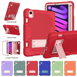 Funda con Soporte Híbrida Antigolpes para Apple iPad mini 6ta Generación 8.3" 2021 - Imagen 1 de 54