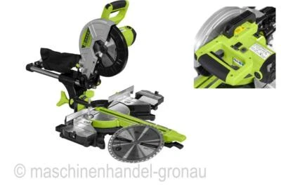 Zipper Chop Saw ZI-KGS255DS - Mitre Saw, Pull Saw 2000W - Image 1 of 4