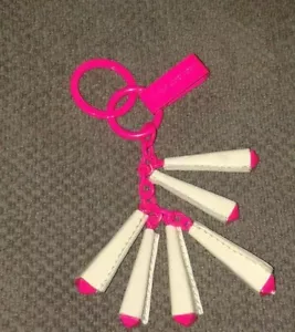 Dije llavero/bolso rosa Juicy Couture - Imagen 1 de 3