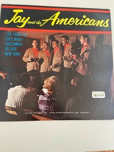 JAY AND THE AMERICANS LIVE FROM THE CAFE WHA? MONO LP - Picture 1 of 2