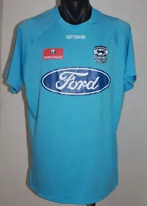 AFL Geelong Cats Football Coaches Training Tee T-Shirt Men's Large 2020 BNWT - Picture 1 of 5