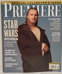 Star Wars The Phantom Menace Premiere Magazine Liam Neeson May 1999 Special... - Imagen 1 de 1
