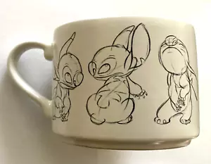 Neu Disney Lilo & Stitch - Stitch Animation Skizze 14 Unzen Kaffeebecher - Bild 1 von 2