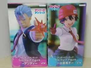 Undead Unluck Andy Fuuko Izumo Figure Set of 2 Trio Try iT FuRyu Anime Manga jp - Picture 1 of 4