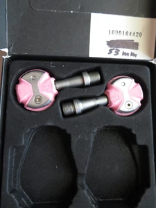 SPEEDPLAY Zero Road Pedals Stainless Steel 53mm MAGLIA ROSA Giro PINK - WAHOO - Picture 1 of 17