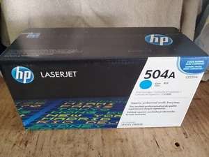 Original HP LaserJet 504A CE251A Tonerkartusche Cyan - Bild 1 von 4