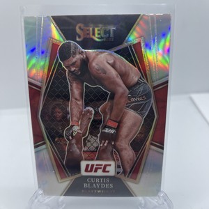 2022 Curtis Blaydes UFC Select Premier Level Silver Prizm 184