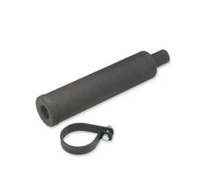 DG Performance 1in ID Universal Bolt-On Black Steel ATV Silencer 23-91000 - Picture 1 of 1