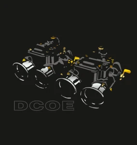 Carburetors T Shirt Oldschool Vintage T Shirt Weber 40 45 dcoe vergaser classic - Picture 1 of 11