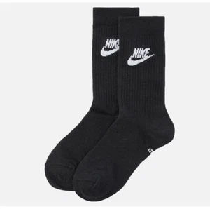 Paquete de 3 calcetines Nike Everyday Essential para hombre DX5025-010 negros talla L - Imagen 1 de 6