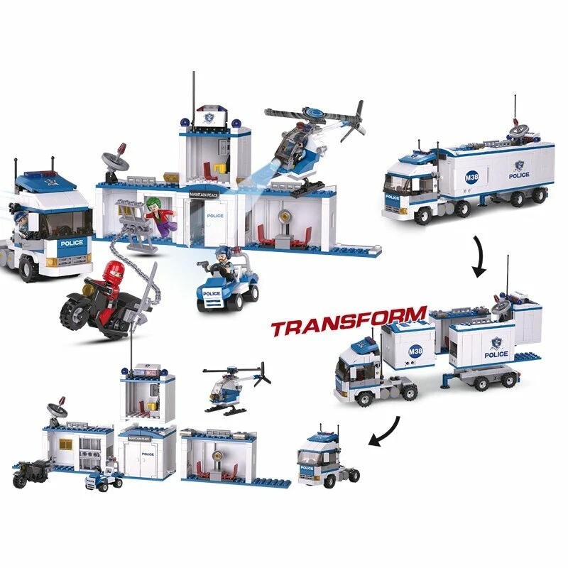 Sluban 0376 - Mobile Police Headquarters - New - Image 1 of 1