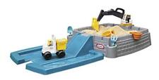 Dirt Diggers Excavator Sandbox for Kids, Including lid and Play Sand Accessor...