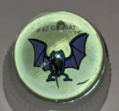 POKEMON 2000 # 42 GOLBAT CRISTAL PERSONAJE MÁRMOL COLECCIONABLE DE COLECCIÓN RARO DIFÍCIL DE ENCONTRAR USADO EN EXCELENTE ESTADO Foto 1 de 4
