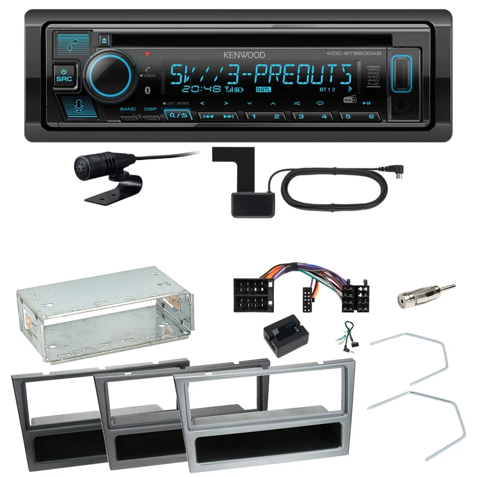 Kenwood KDC-BT960DAB Bluetooth CD Einbauset für Opel Vectra C Signum Corsa Combo - Bild 1 von 1