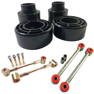 For 99-04 Grand Cherokee WJ 3"-3" Leveling Lift with Extended Sway Bar End Links Foto 1 de 4