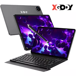 2025 XGODY 11 inch Tablet PC Android 14 256GB ROM WIFI 8000mAh IPS Dual Camera - Picture 1 of 20