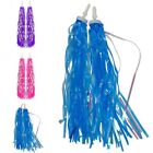 Create a Joyful Riding Experience with Colorful Tassel Streamers 2 Pieces
