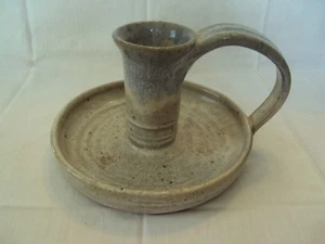 ART POTTERY ORIGINAL SIGNED CANDLESTICK 76" Diameter x 64" H Signed TT - Picture 1 of 5