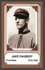 1975 FLEER LAUGHLIN BASEBALL PIONEERS #24 Jake Daubert BROOKLYN ROBINS EX-MT+  B