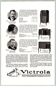 1924 Print Ad Victrola Victor Talking Machine  Camden NJ De Gogorza Samaroff - Picture 1 of 1