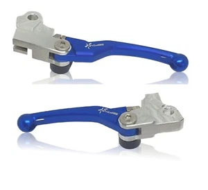 COPPIA LEVE ANTIROTTURA YAMAHA BLU YZ YZF 125 250 426 450 2007-2014 - Imagen 1 de 1