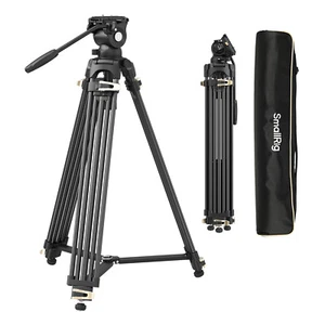 SmallRig 74" Heavy Duty Tripod Maxload. 13.2lb/6kg for DSLR Camera,Camcorder - Picture 1 of 9