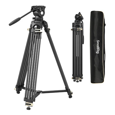 SmallRig Heavy-Duty Fluid Head Tripod Kit AD-01S 4686 - Image 1 of 4