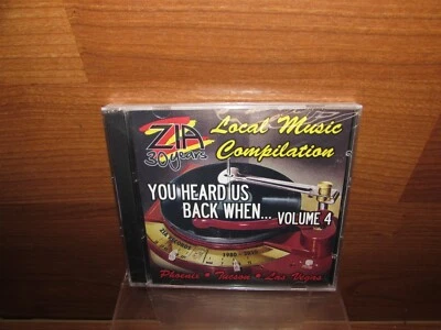 Zia Records You Heard Us Back When Vol. 4 Local Music CD Phoenix, Las Vegas NEW - Image 1 of 2