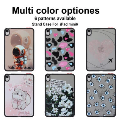 For Ipad Samsung Galaxy Tab Xiaomi Hot Robot Cat Eyes Heart Thin Slim Cover Case - Image 1 of 4