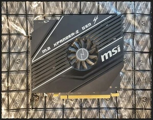 MSI M.2 Expander-Z Gen 4 PCIe 4.0 Expansion Card - Picture 1 of 4