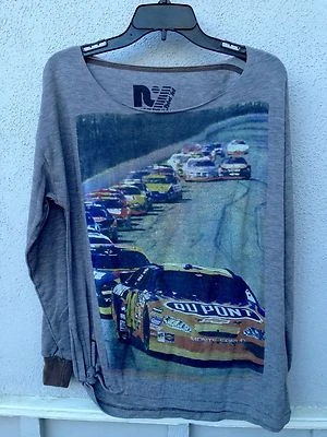 $79 Nuevo con etiquetas Coche de carreras marca Rebel Yell NASCAR gráfico manga larga talla grande XS Foto 1 de 2