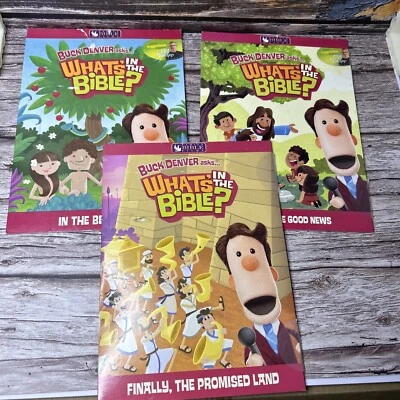 Buck Denver Asks What's In The Bible Lot Of 3 DVDs Short Films - Image 1 of 4