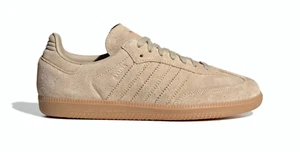 HERREN ADIDAS SAMBA OG ORIGINALS BRAUN HAFER BEIGE SPORTSCHUHE SCHUHE - Größe 10,5 - Bild 1 von 7