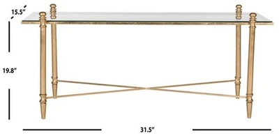 MESA DE CENTRO SAFAVIEH TAIT, Precio rebajado 2172764132 FOX2569A Foto 1 de 4